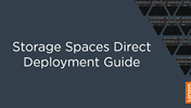Microsoft Storage Spaces Direct Deployment Guide